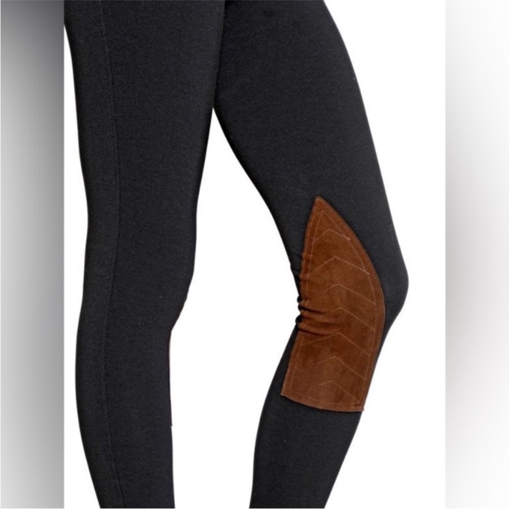 Leggings Ralph Lauren Rugby horseback riding with suede leather worn 3 times